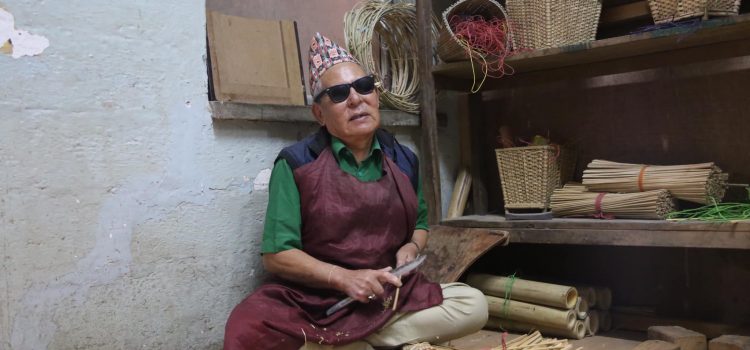 Nar Bahadur Tamang from BIA Bamboo Institute